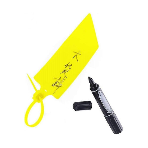 Logistics seals plastic for cargo security, 255mm length tags, 100 pieces 1