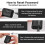 Upright freezer lock with combination, 2025 fridge security 2