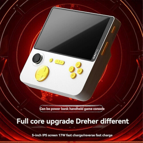 E5 Handheld Video Game Console 64G 15000 Games 5inch A