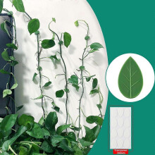 30-Piece Plant Wall Clips: Self-adhesive leaf-shaped, for vines/cable organization