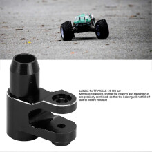 2024-RC Steering Servo Horn Arm High Accuracy CNC Aluminum Alloy Servo Arm Replacement for TRAXXAS 1/5 RC Car Black