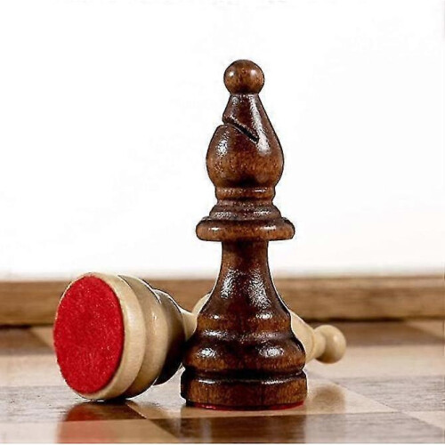 Wooden Chess,handcrafted Chess Pieces, Collapsible Chess Board