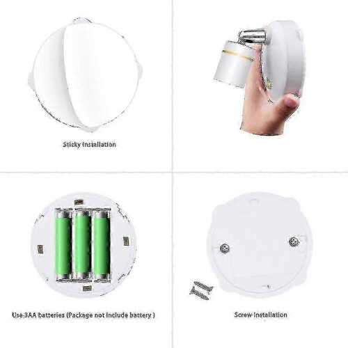 Mini lampes d'ambiance pour intérieur, intensité réglable avec télécommande 1