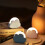 Kids Bedside Lamp for Boys Room, Portable Cloud Night Light 2