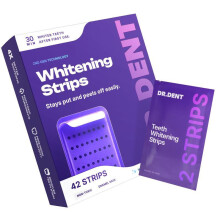 Professional Purple Teeth Whitening Strips Deep Clean Yellow Tobacco Stains Portable Teeth Patches Affordable 28 Counts