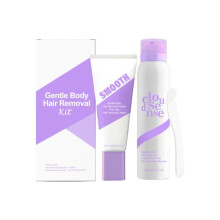 (purple) Bikini Pain-Free Hair Removal Cream Gentle Skin Cleanse Sensitive Skin Woman Intimate Care 150ml