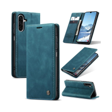 Étui compatible avec le Samsung Galaxy A17 5G : étui portefeuille en cuir avec porte-cartes, fermeture magnétique, antichoc et support
