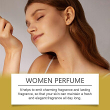Roxelis Natural Breath Ladies Perfume Fresh Floral Fragrance Lasting Gentle Elegant Temperament Natural And Elegant