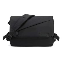 Lässige Umhängetasche, Schultertasche aus Canvas für Herren, Umhängetasche mit mehreren Fächern und Schultergurt für Sport und Reisen