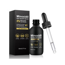 5% Minoxidil Hair Growth Serum with Biotin, 60ml Hair Regrowth Treatment for Hair Loss and Thinning
