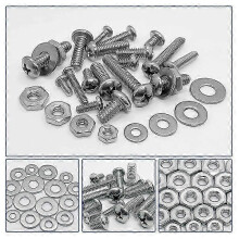 1110PCS Nuts and Bolts Assortment Kit, Stainless Steel Kit
