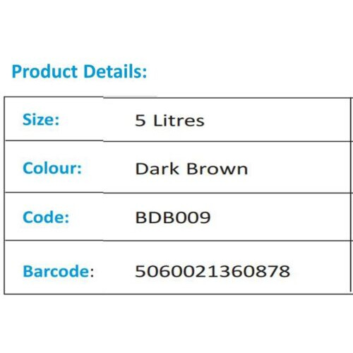 5L Bitumen Emulsion Rubber Latex Liquid DPM DPC Damp Proof Proofing Paint 1