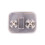 Silver Plastic Sun Visor Clip for Audi Q3 Q5 6