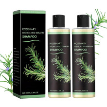 2Pcs Rosemary Hair Growth Shampoo, Thickening & Strengthening Shampoo with Hydrolyzed Keratin & Vitamin C, Nourishing and Moisturizing Formula