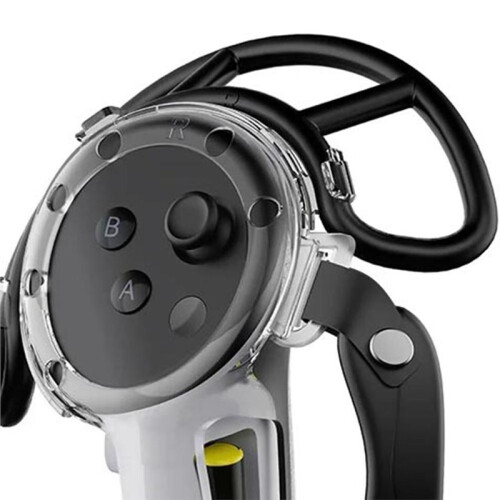 Handle Control for Quest 3/Quest 3S Accessories,Grip Strap with Battery Open Touch for Meta Quest 3/Quest 3S Controllers 1