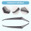 Motorcycle Side Wind Wing Shield Modified Wind Deflector Fairing for SYM ADXTG 400 2024-2026 Gray 5