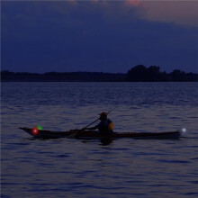 1set/6pcs Bicycle LED Safety Light, Marine Navigation Light, Kayak, Marine Waterproof and Easy to Clip Kit