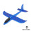 (Blue) HandThrown Foam Airplane for Kids EPP Material Flyable and Durable 1PC 1