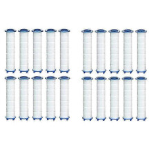 Filtro de agua para ducha - 20 unidades de alto rendimiento que elimina el cloro.