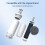 Refrigerator Water Filter for  HAF-QIN/EXP DA97-17376B, Replacement for  Fridge Filter for DA97-08006C 2