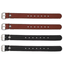 Correas para cesta delantera de bicicleta - 2 pares de correas ajustables de PU