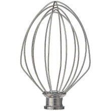 Fouet métallique de remplacement pour robot pâtissier KitchenAid 5QT, références 5K5SS et 5KPM5