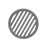 Fire grate for BBQ grill - Cast iron replacement charcoal plate 1