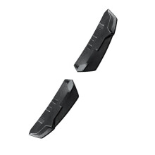 Cache D'Air de Spoiler Latéral de Pare-Chocs Arrière, Autocollants Décoratifs en Fibre de Carbone pour Cooper F55 F56 F57