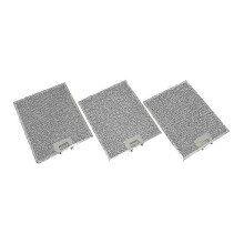 Vetfilter voor afzuigkap 320x260mm universeel metalen vervangingsonderdeel