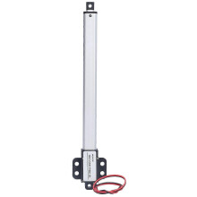 Actuador lineal eléctrico para maquinaria, carrera de 150 mm, alta velocidad y bajo nivel de ruido.
