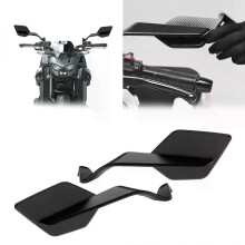 Espejos retrovisores fijos ajustables con diseño discreto para motocicleta Z900 2017-2024