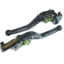 Manetas de freno y embrague para Kawasaki Z650 2017-2022, cortas, negras, para carreras en carretera.