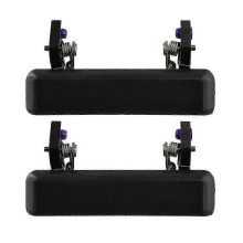 Exterior door handles for Suzuki Samurai black left right set 1986-1995