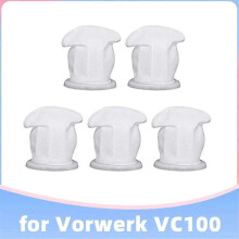 Filtro de vacío para aspiradora Vorwerk Kobold VC100 - Juego de 5 piezas de repuesto
