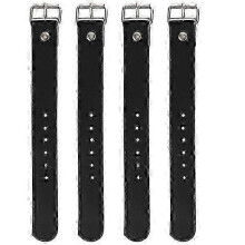 Correas ajustables para cesta de bicicleta (2 pares)