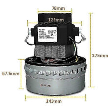 Motor industrial de 50 Hz y 1500 W para aspiradora de succión de agua (reemplazo)