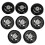 Inline skate wheels set 8 pack for indoor outdoor use 1