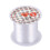 0.3mm nylon thread for jewelry making 17lbs clear spool 1