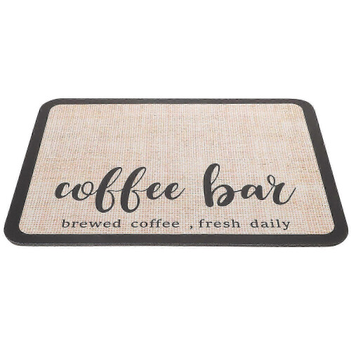 Table mat for coffee accessories 39x29cm heat resistant kitchen
