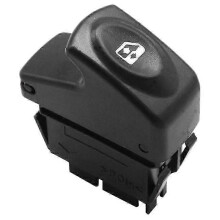 Commande de lève-vitre à 6 broches pour Renault Clio, Kangoo, Megane et Scenic, côté droit