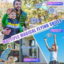 Flying orb Ball 2025 Upgrade Hover Boomerang Ball 6 Lighting Effects Cool Toys for Kids Teen Adults Indoor Outdoor Flying Ball Toy