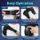 Beheizter Schultermassagegürtel - RNCYN - USB Rechargeable - 3-Level-Vibration 6