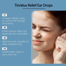 3x Tinnitus Relief for Ringing Ears, Tinnitus Relief Ear Drops, Natural Tinnitus Treatment for Ear Ringing Relief, Effectively Reduce Ear Noise