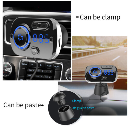 Γρήγορος φορτιστής αυτοκινήτου RNCYN QC3.0 18W Bluetooth V5.0 1
