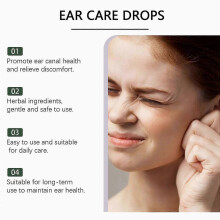 (3pcs) 1-3x Tinnitus Soothing Drops Otitis Care Listening Improvement Earwax Removal Alleviate Hearing Loss Earache Ear Ringing Relief Drops-kx1