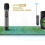 Επαγγελματικό ασύρματο μικρόφωνο RNCYN UHF Dynamic Μοντέλο 5