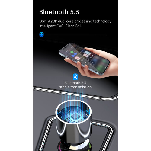 Φορτιστής αυτοκινήτου Bluetooth RNCYN Μοντέλο JC88 Bluetooth 5.3 1