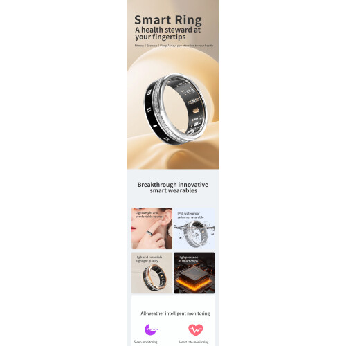 Smart Health Ring RNCYN Παρακολούθηση ύπνου Καρδιακός ρυθμός 1
