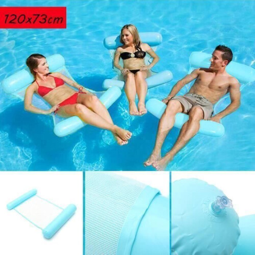Φουσκωτή αιώρα - Yunstore - 120x75cm - PVC - Πτυσσόμενη - Πλωτή για πισίνα