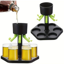 6 distributeurs à shot plastique – Économique, idéal alcools & bières